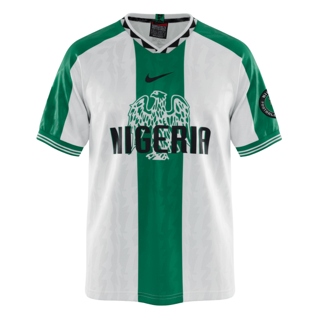 Nigeria Away Soccer Jersey Retro 1996 - Football Shirt | SmartJerseys | Official Quality