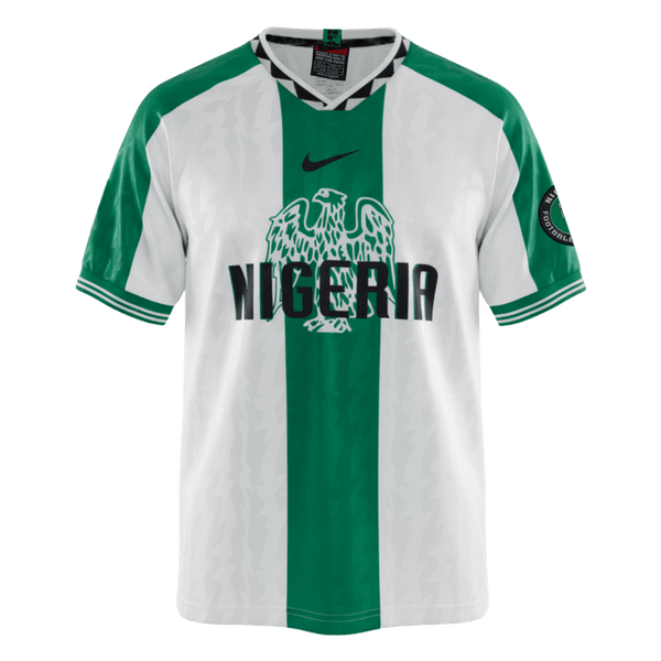 Nigeria Away Soccer Jersey Retro 1996 - Football Shirt | SmartJerseys | Official Quality