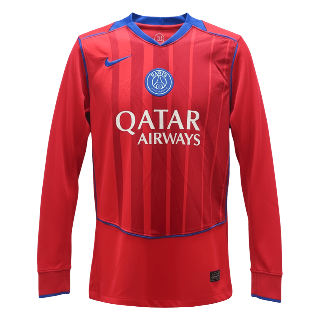 PSG Long Sleeve Soccer Jersey 2025/26 - Football Shirt | SmartJerseys | Official Quality
