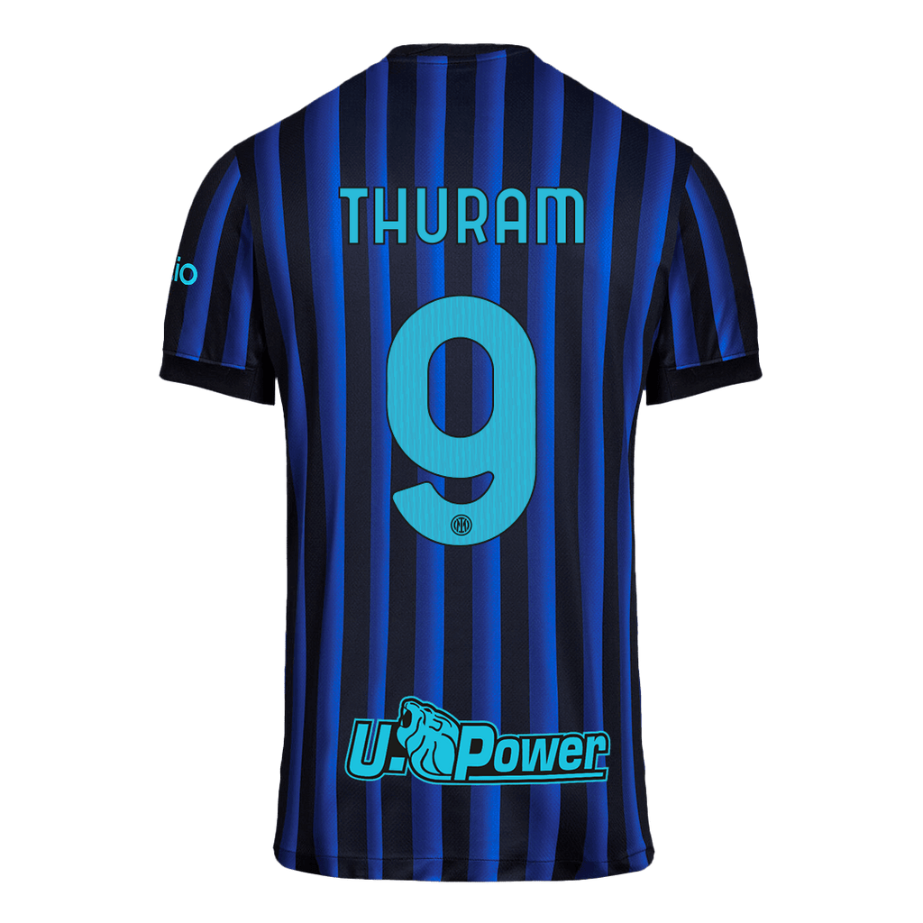 Camiseta de fútbol local Thuram #9 del Inter de Milán 2025/26