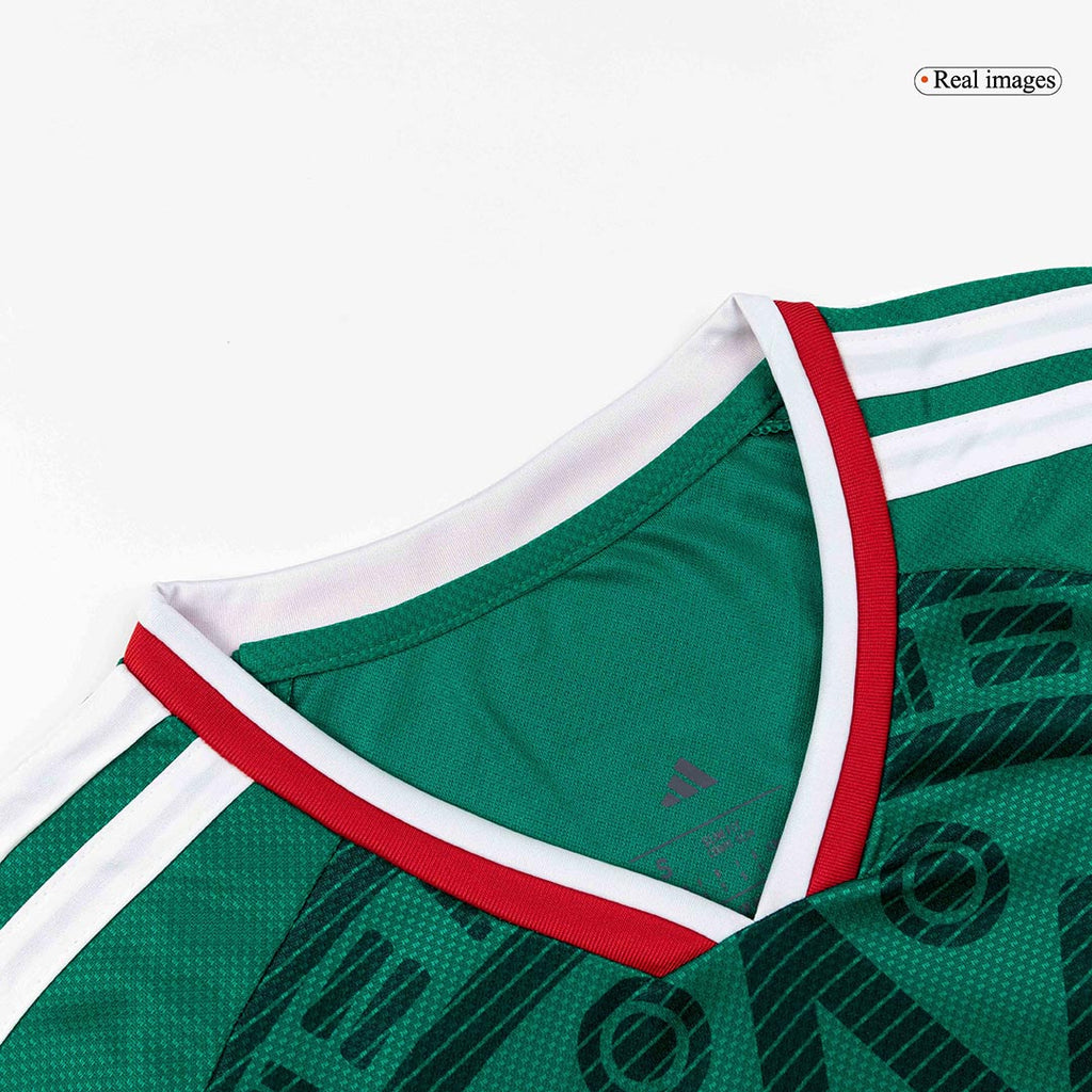 Camiseta de fútbol local de manga larga de México 2026