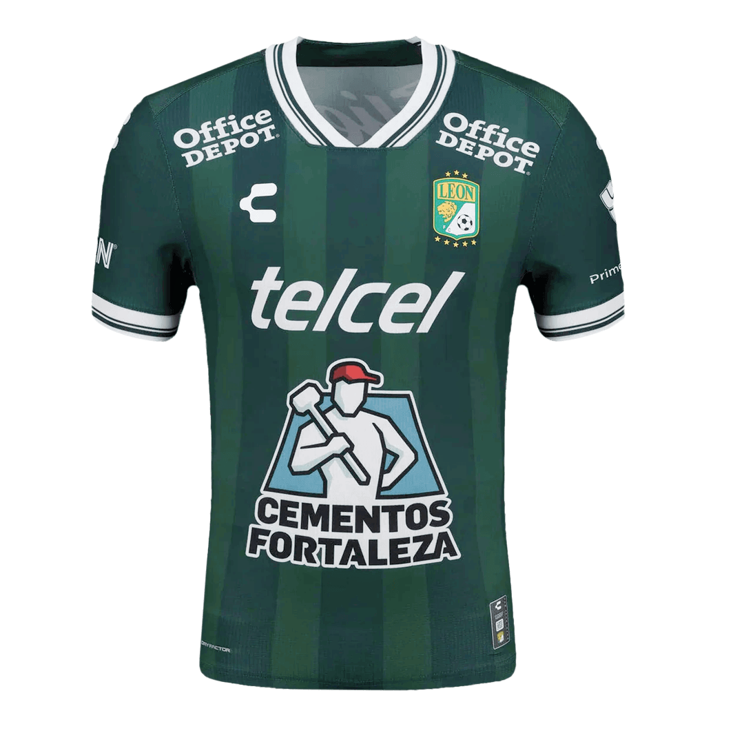 Club León Home Soccer Jersey 2025/26 - Football Shirt | SmartJerseys | Official Quality