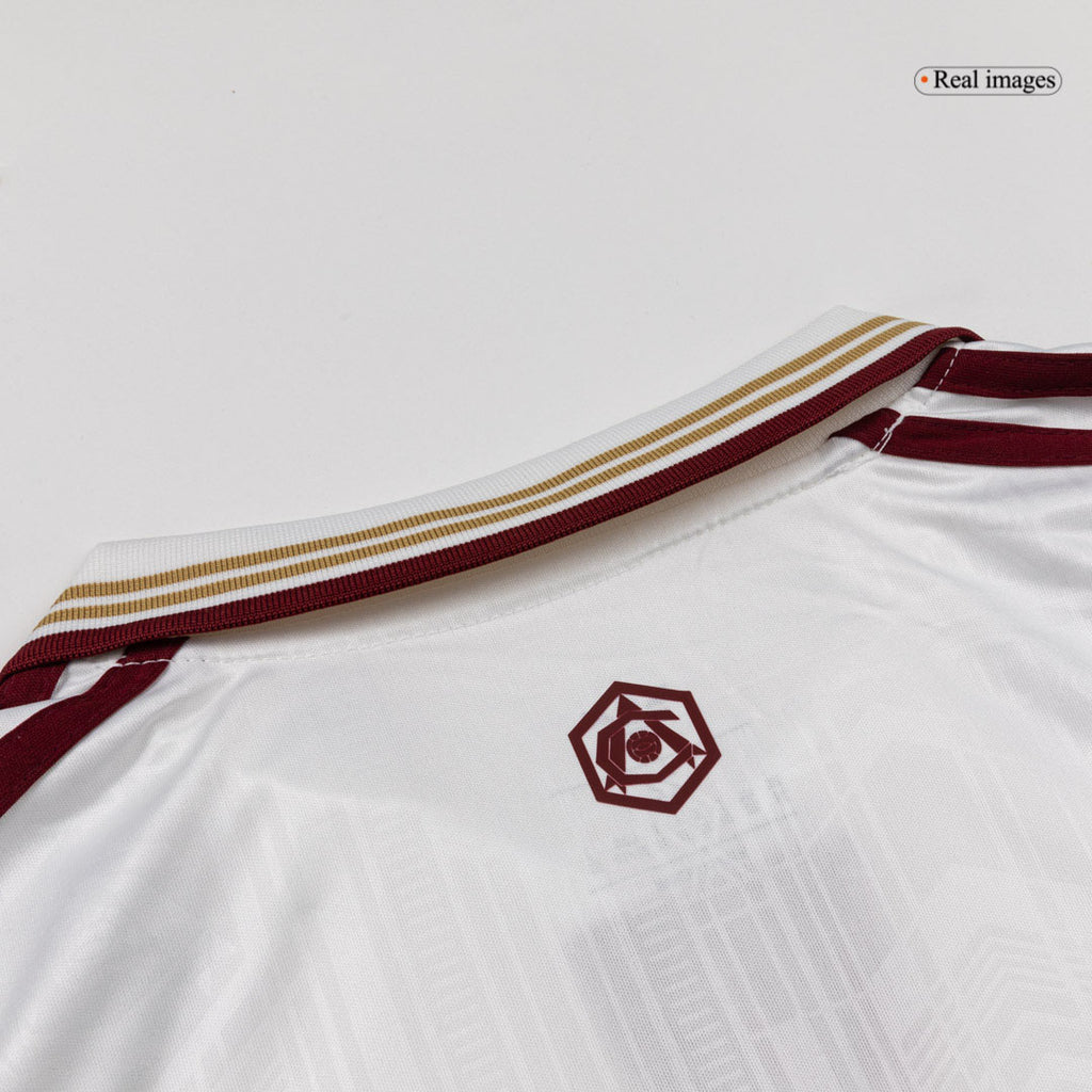 Camiseta de fútbol infantil de visitante del Arsenal (3.ª equipación) 25/26, color blanco