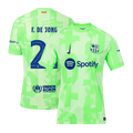 Barcelona F.DE JONG #21 Third Away Soccer Jersey Authentic 2024/25 - UCL Edition - Football Shirt | SmartJerseys | Official Quality