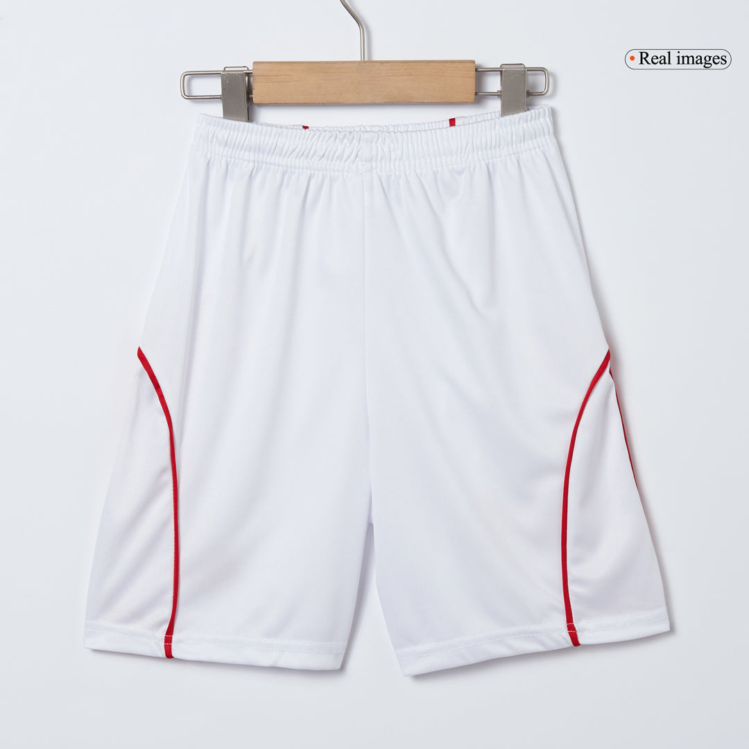 Kid's Arsenal Home Soccer Jersey Kit(Jersey+Shorts) 2025/26 Red