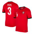 Portugal PEPE #3 Home Jersey EURO 2024 - Football Shirt | SmartJerseys | Official Quality