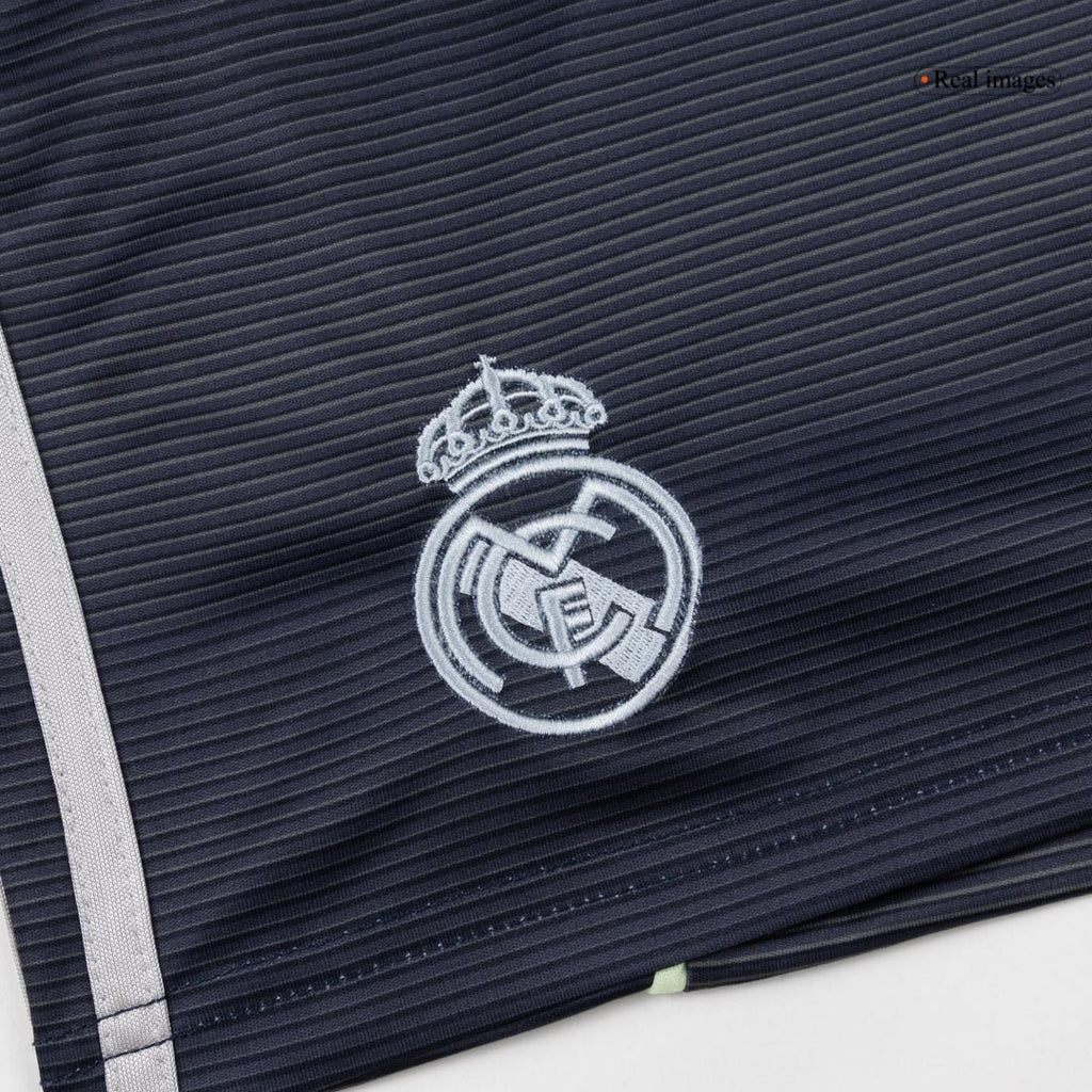 Real Madrid Away Soccer Jersey Kit 2025/26 Kids(Jersey+Shorts)