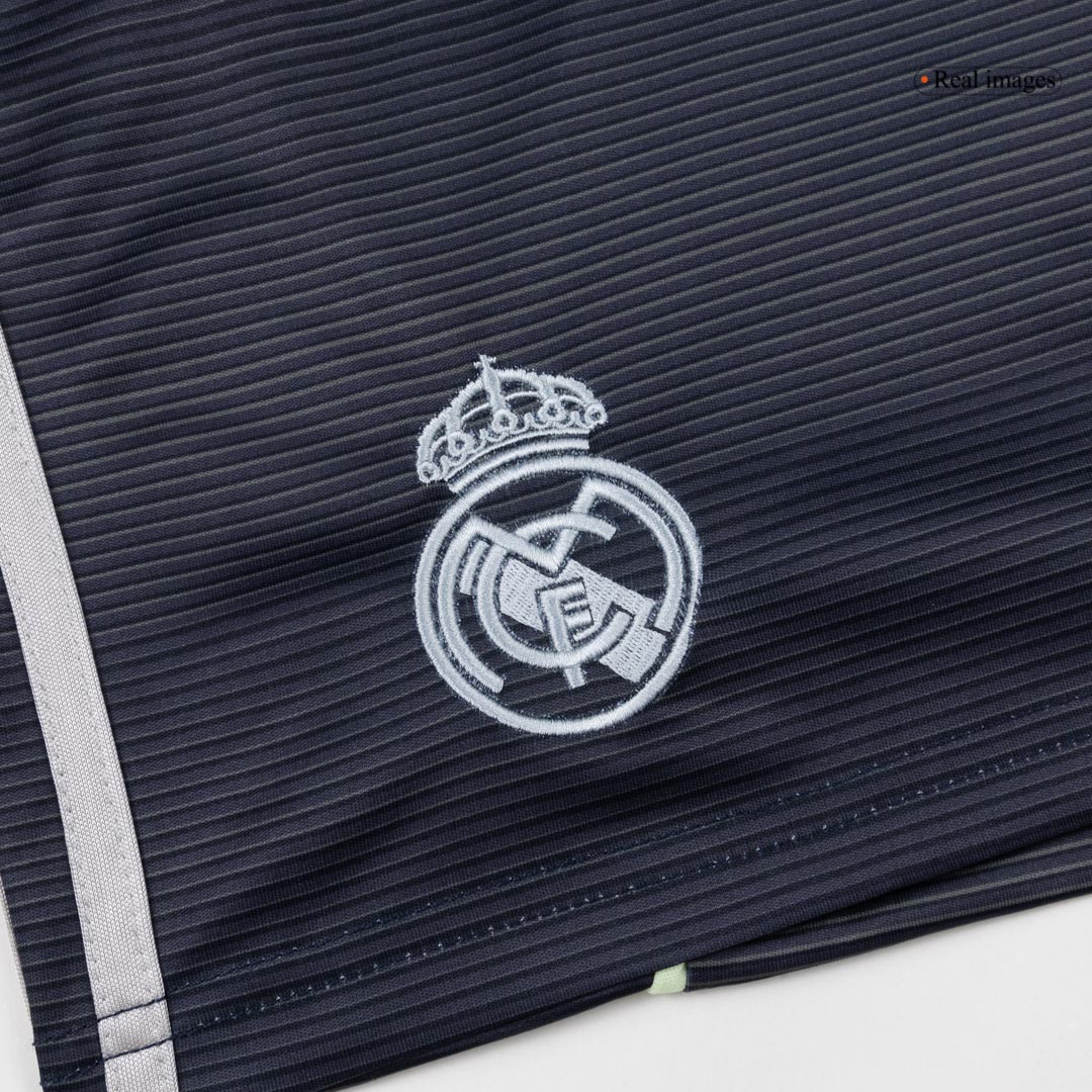 Real Madrid Away Soccer Jersey Kit 2025/26 Kids(Jersey+Shorts)