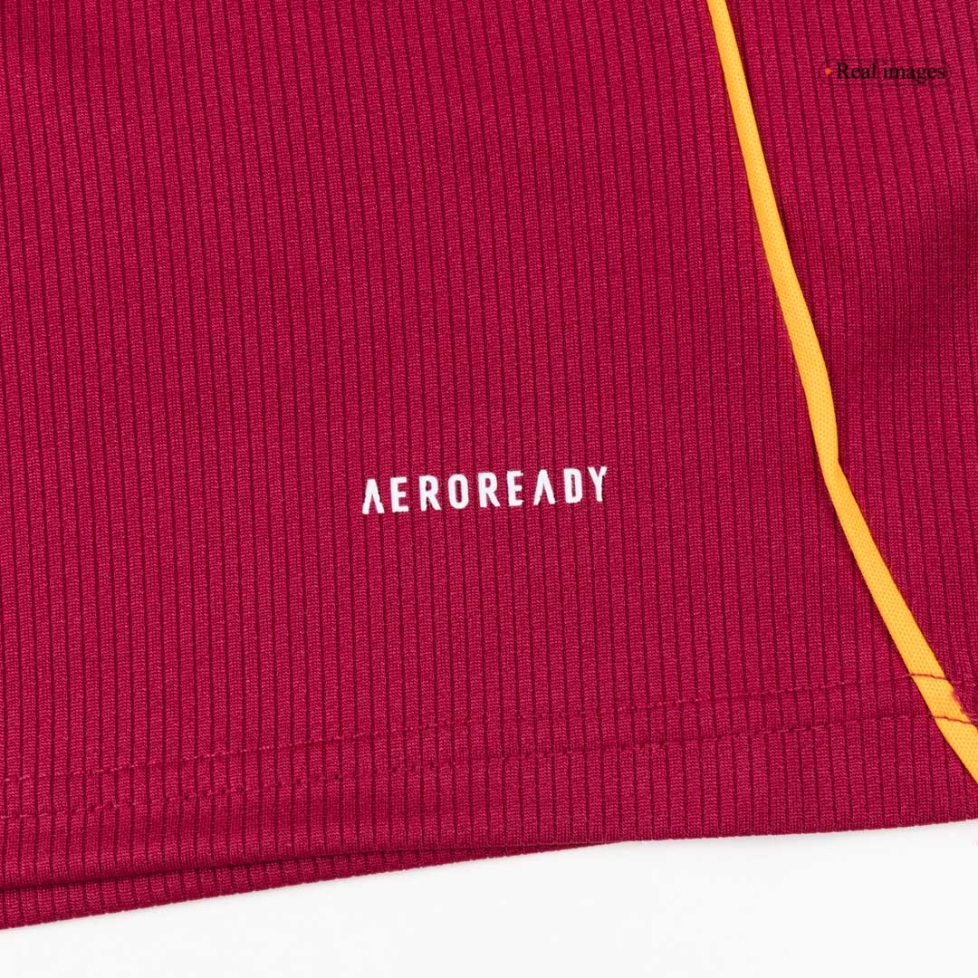 Kid's Roma Home Soccer Jersey Kit 25/26 Red