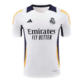 Real Madrid Pre-Match Training Soccer Jersey 2024/25 - White - Football Shirt | SmartJerseys | Official Quality