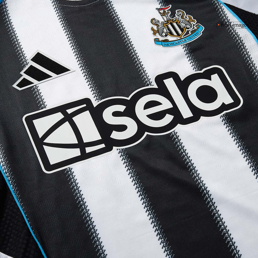 Maillot domicile authentique de Newcastle United 2025/26