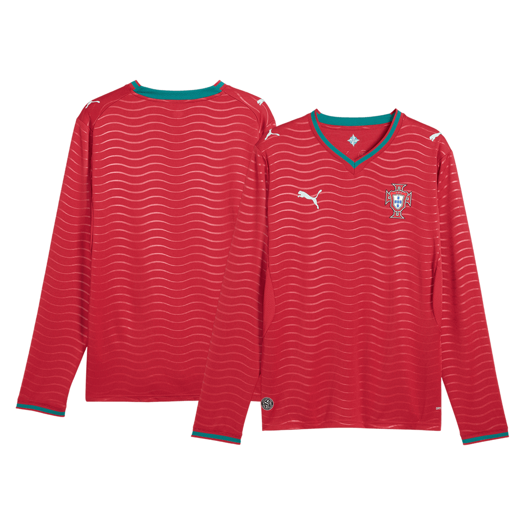 Maillot domicile manches longues du Portugal 2026