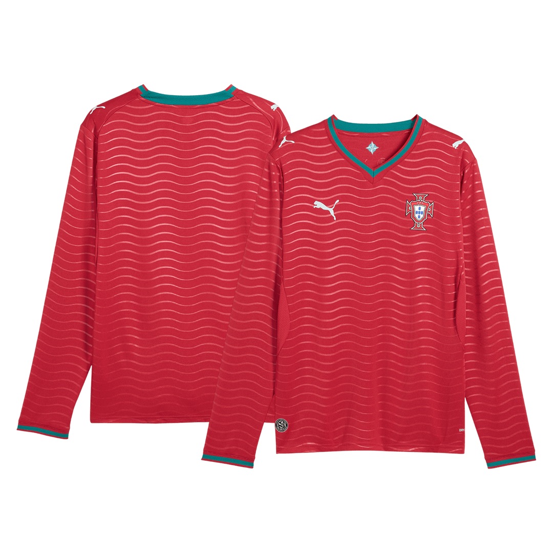 Maillot domicile manches longues du Portugal 2026
