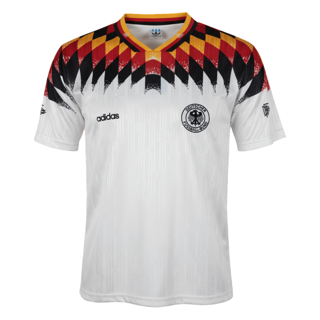 Germany Home Soccer Jersey Retro 1994 - Football Shirt | SmartJerseys | Official Quality