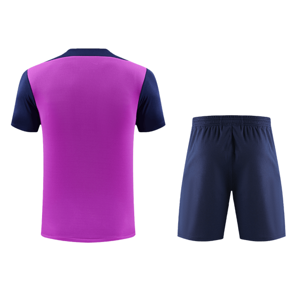 Barcelona Pre-Match Training Soccer Jersey Kit 2025/26 (Jersey+Shorts)