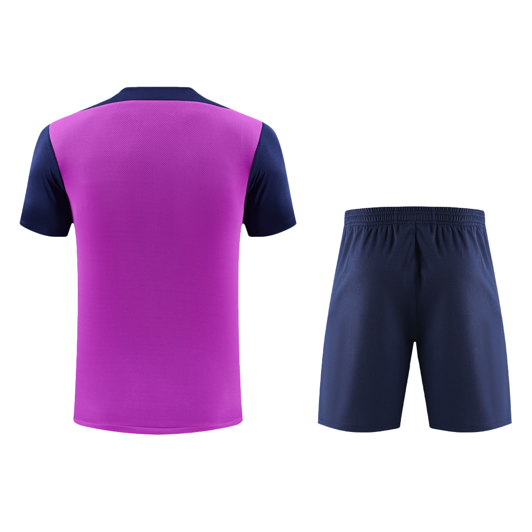 Barcelona Pre-Match Training Soccer Jersey 2025/26 - Purple