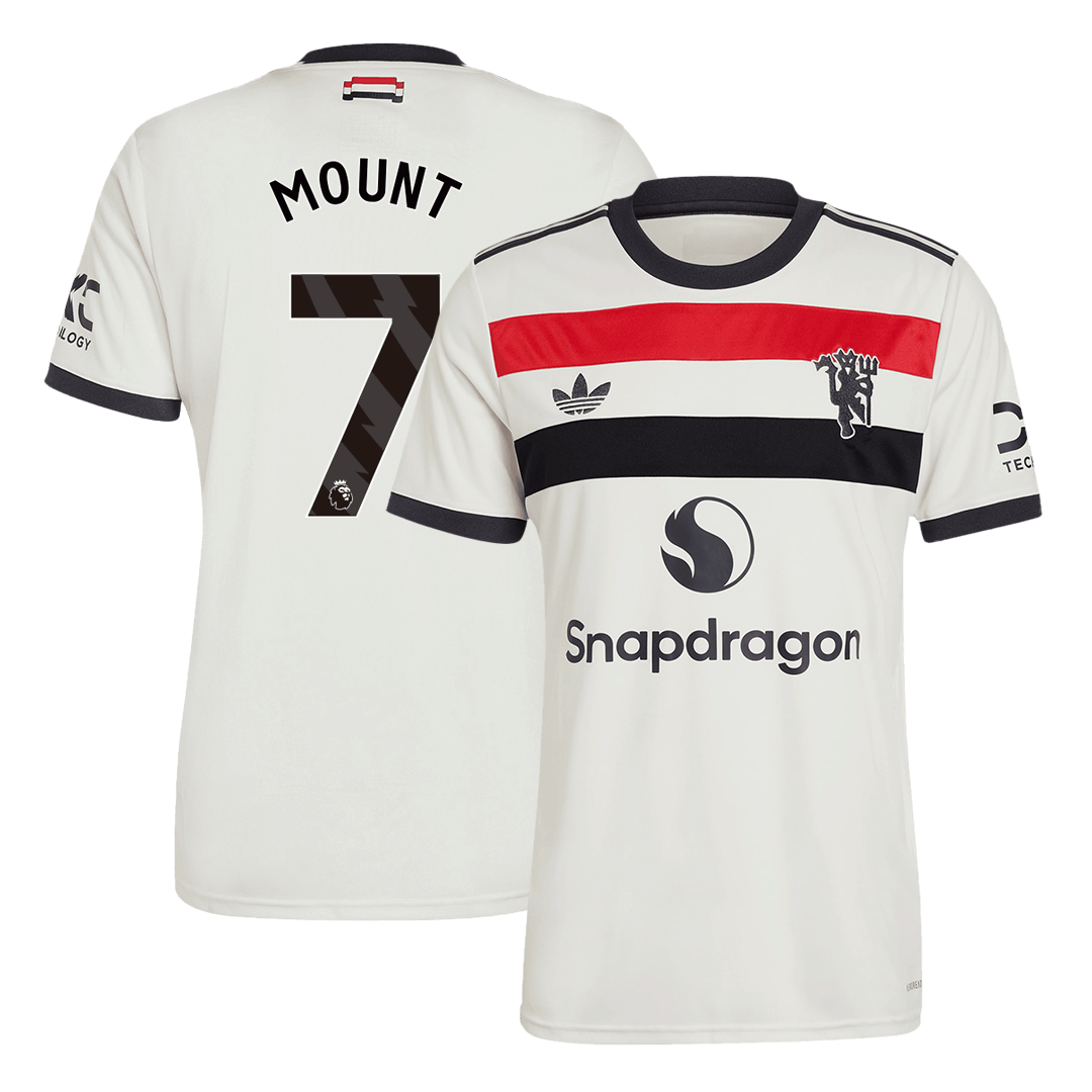 Manchester United MOUNT #7 Third Away Soccer Jersey 2024/25 - Football Shirt | SmartJerseys | Official Quality