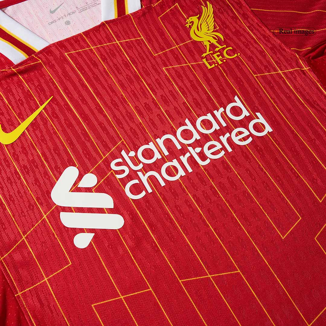 Liverpool DIOGO J. #20 Home Soccer Jersey Authentic 2024/25
