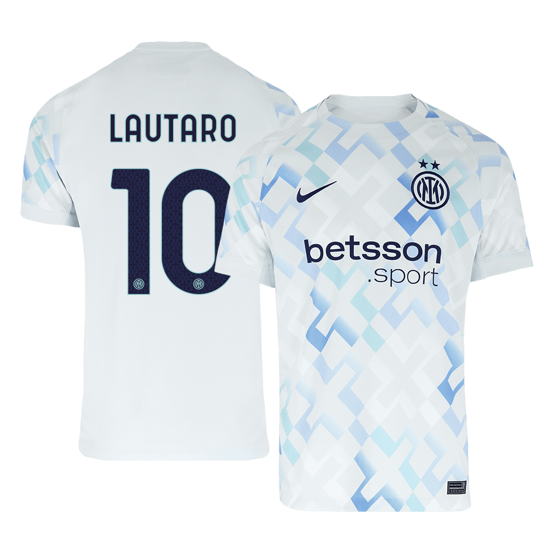 Inter Milan LAUTARO #10 Away Soccer Jersey 2025/26 - Football Shirt | SmartJerseys | Official Quality