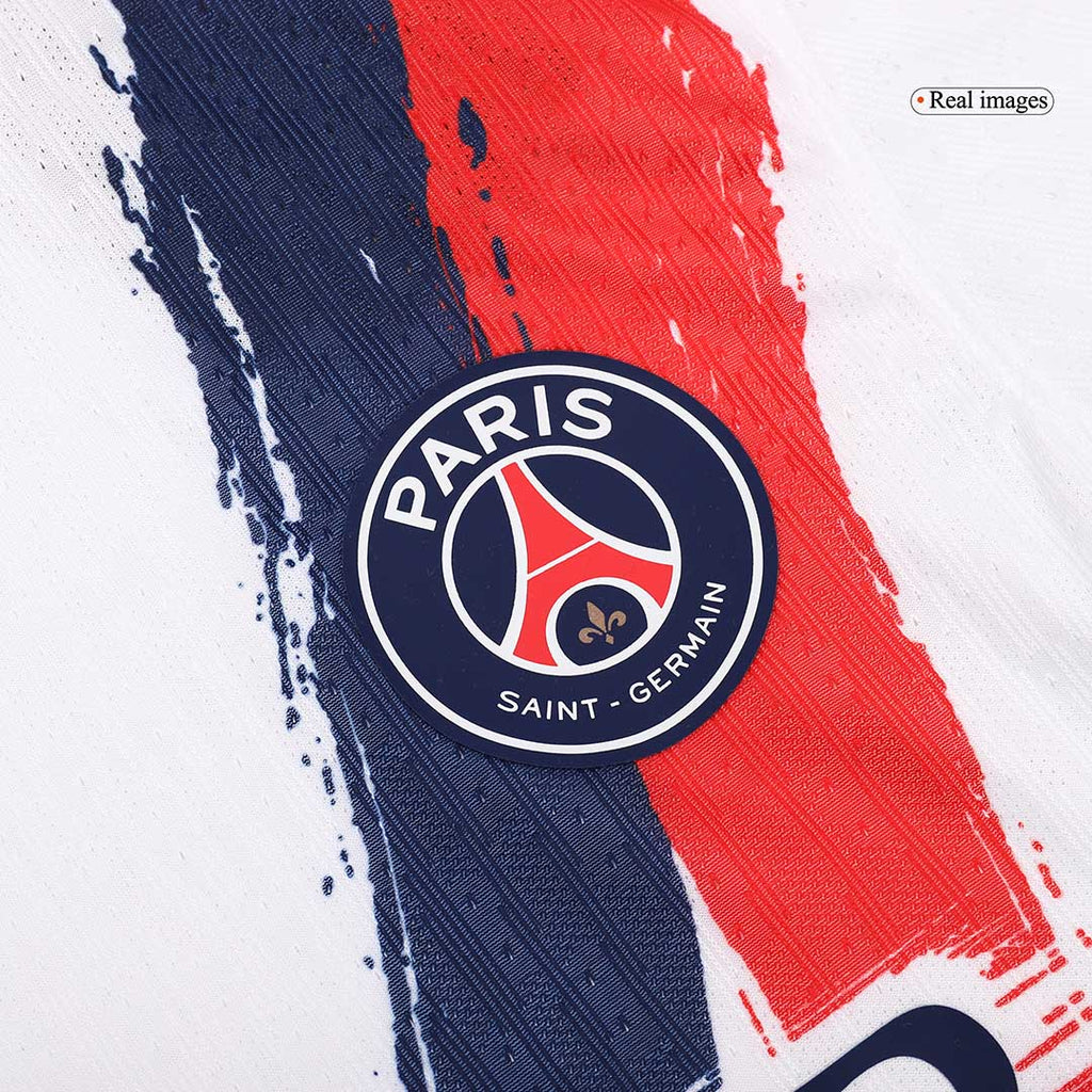 PSG KVARATSKHELIA #7 Away Soccer Jersey Authentic 2024/25 - UCL Edition