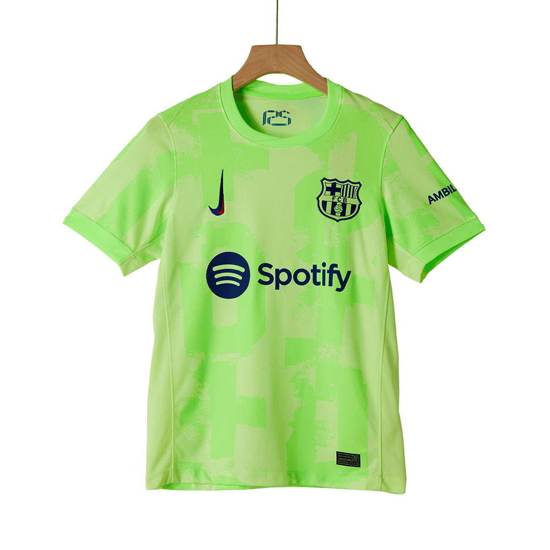 Barcelona Third Away Soccer Jersey Kit 2024/25 (Jersey+Shorts+Socks)
