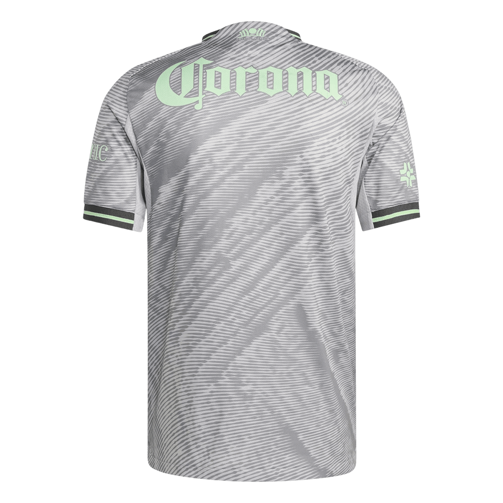 Camiseta de fútbol del Club América 25/26, versión jugador, color gris