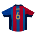 Barcelona XAVI #6 Home Soccer Jersey Retro 2001/02 - Football Shirt | SmartJerseys | Official Quality
