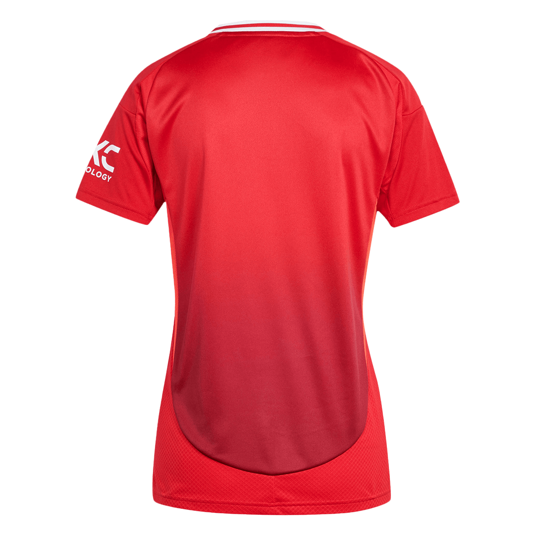 Women's Manchester United Home Soccer Jersey 2024/25