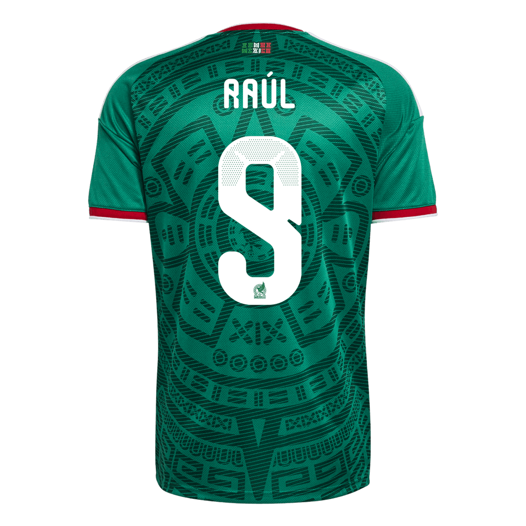 Raúl#9 Mexico Home Soccer Jersey World Cup 2026 Green