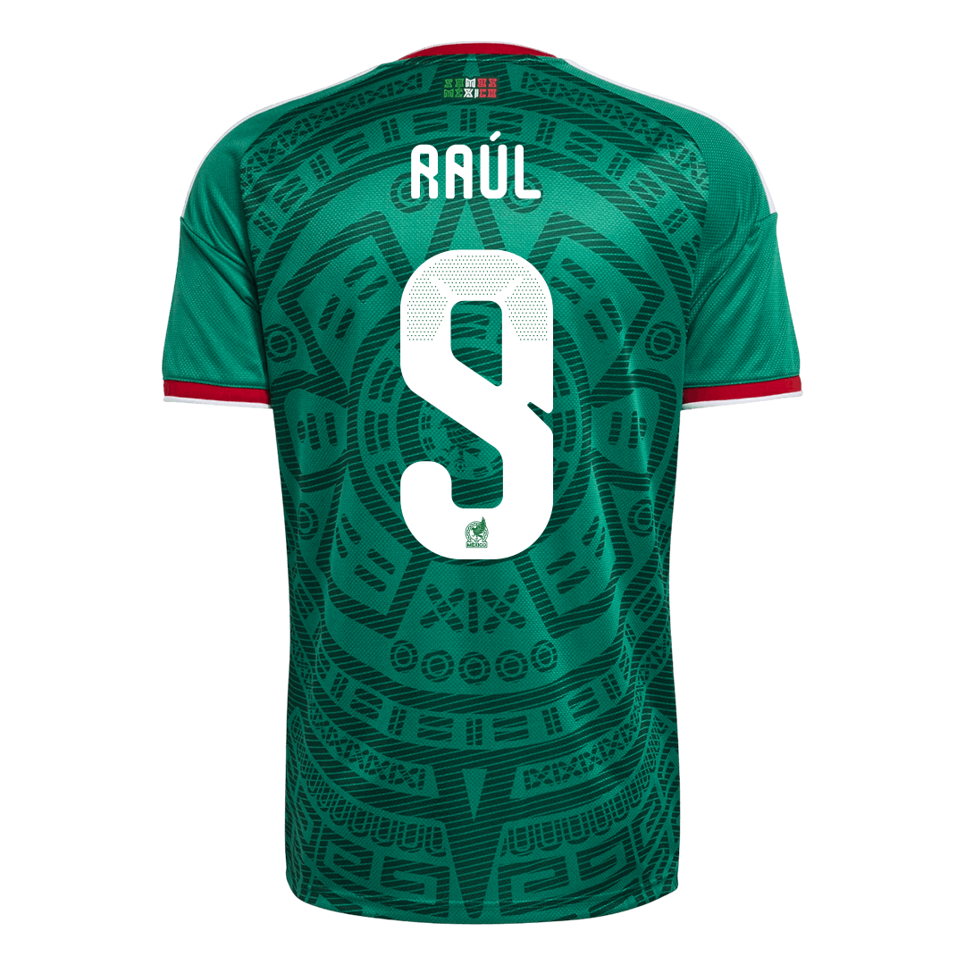 Raúl#9 Mexico Home Soccer Jersey World Cup 2026 Green
