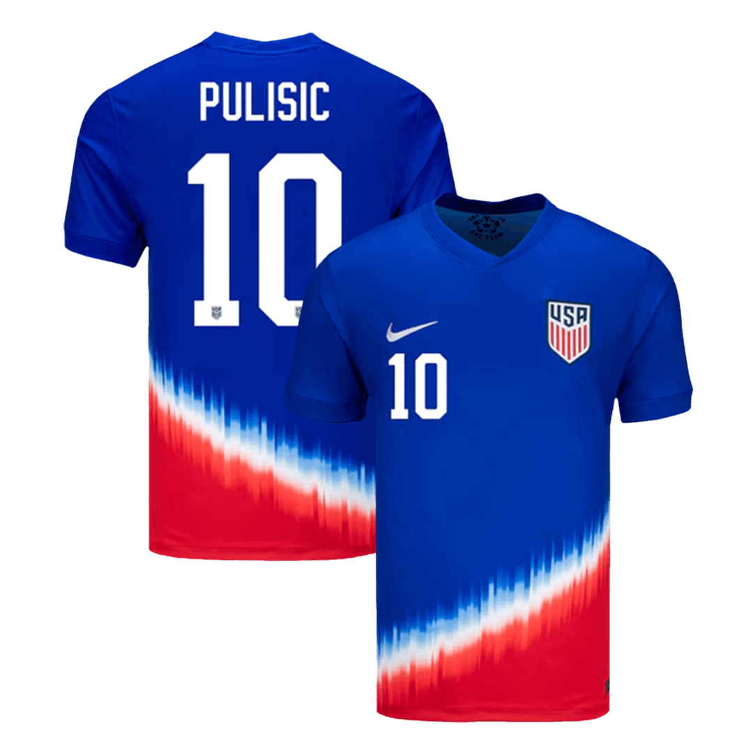 USA PULISIC #10 Away Jersey Copa America 2024 - Football Shirt | SmartJerseys | Official Quality