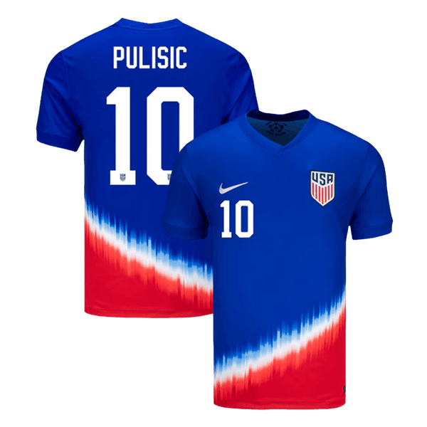 USA PULISIC #10 Away Jersey Copa America 2024 - Football Shirt | SmartJerseys | Official Quality