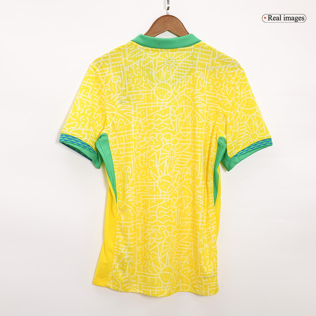 Maillot domicile authentique du Brésil pour la Copa America 2024