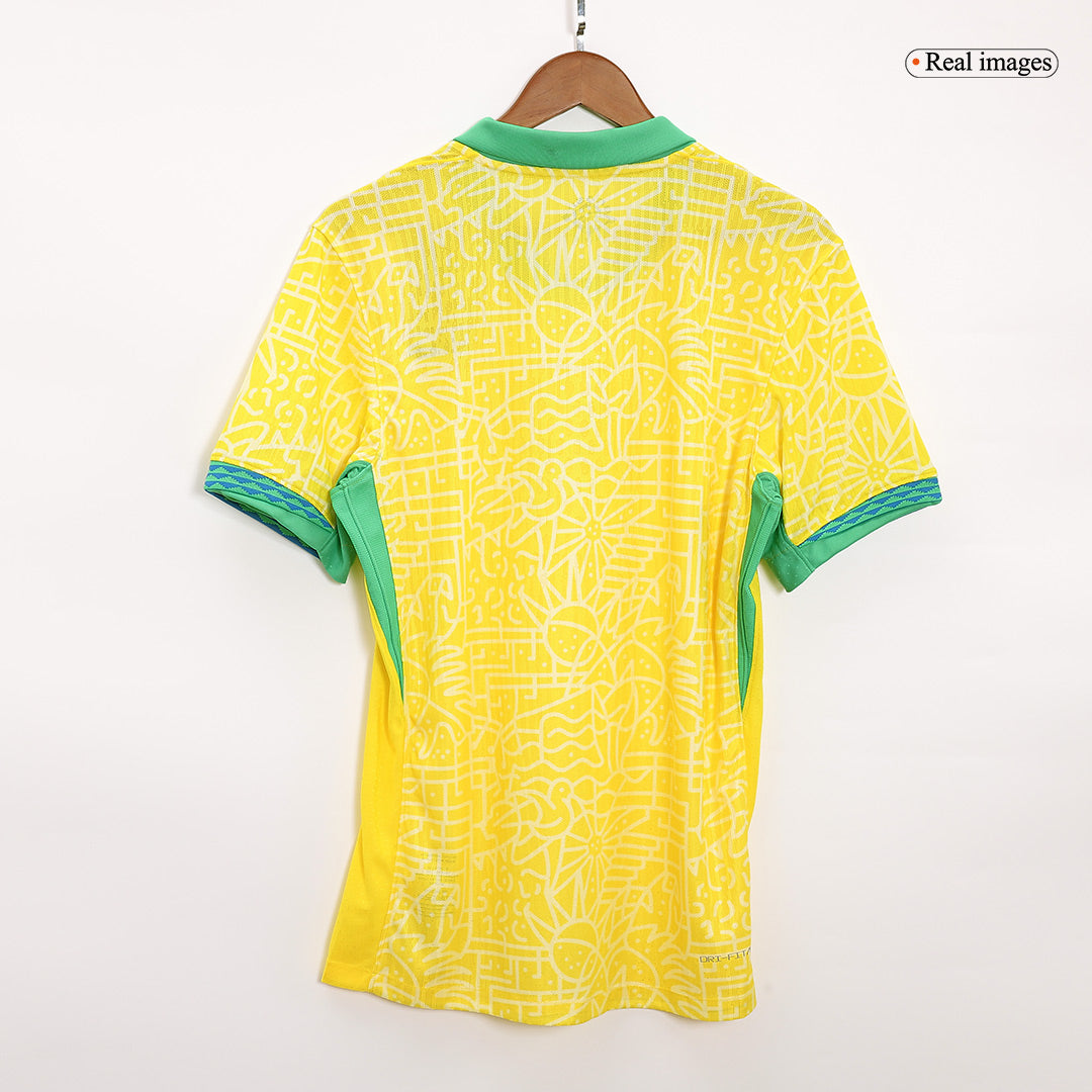 Maillot domicile authentique du Brésil pour la Copa America 2024