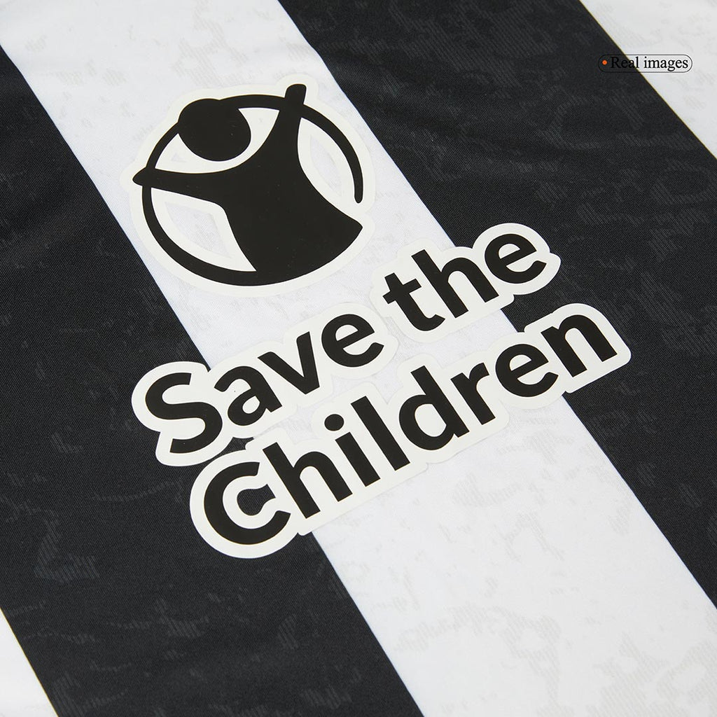 Juventus VLAHOVIĆ #9 Home Soccer Jersey 2024/25 - Save The Children Sponsor