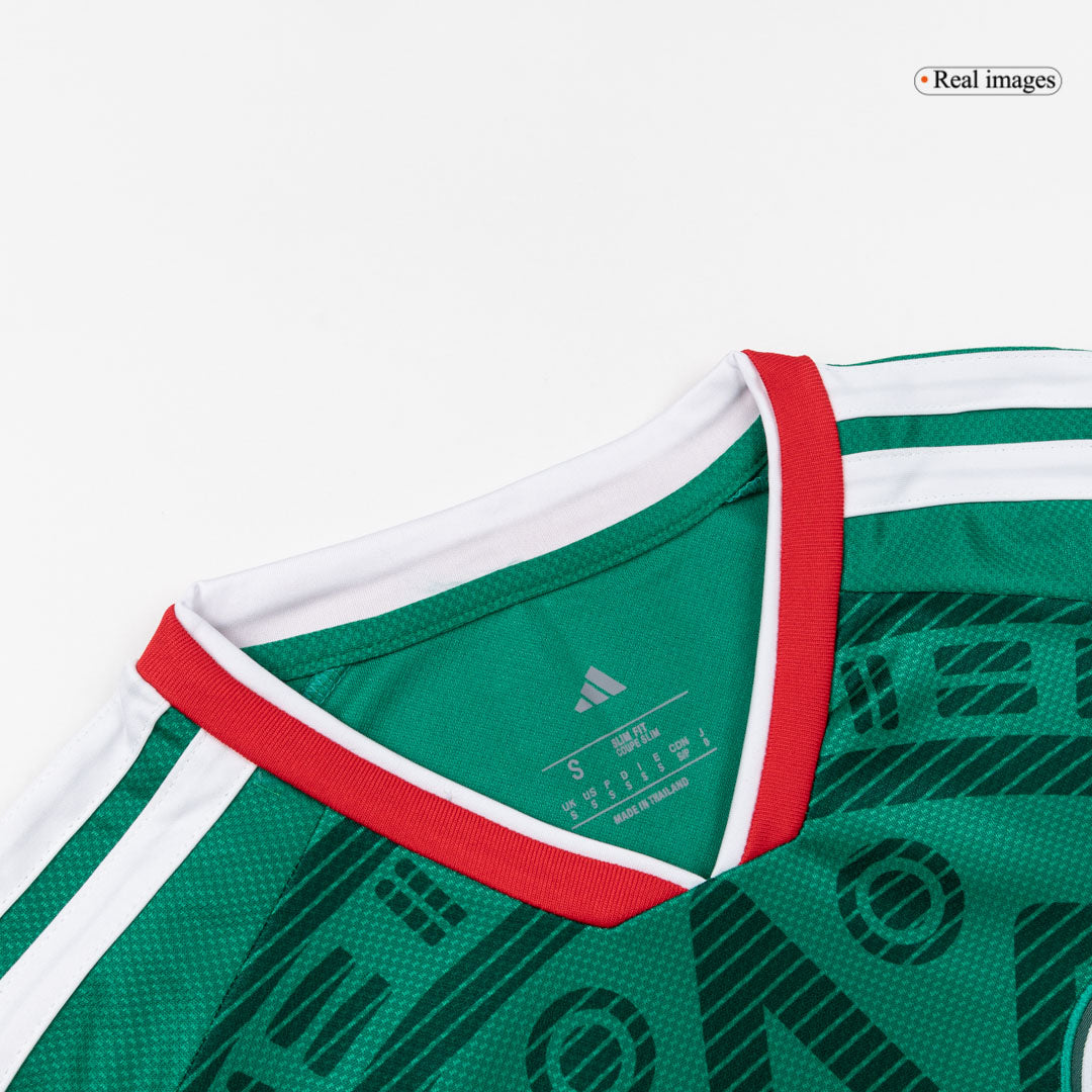 S.GIMENEZ#11 Mexico Home Soccer Jersey World Cup 2026 Green
