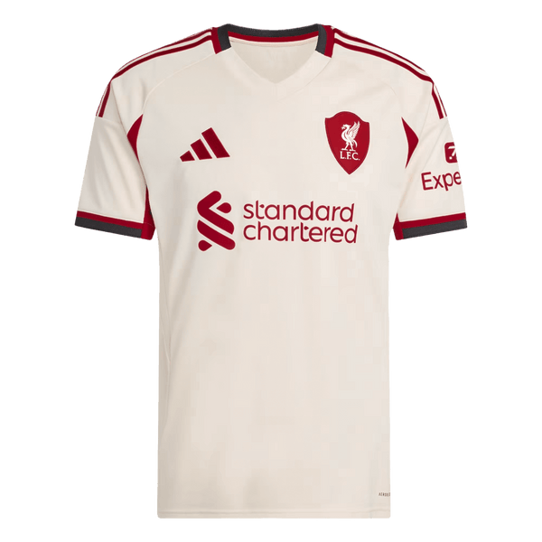 Liverpool Away Soccer Jersey 2025/26 - Football Shirt | SmartJerseys | Official Quality