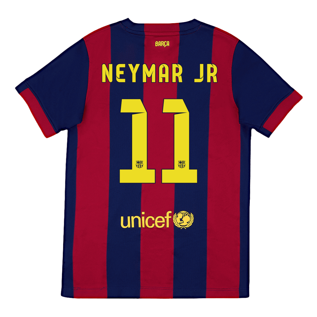 Barcelona NEYMAR JR #11 Home Soccer Jersey Retro 2014/15 - Football Shirt | SmartJerseys | Official Quality