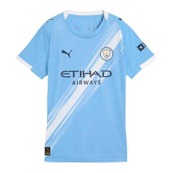Women's Manchester City Home Soccer Jersey 2025/26 Blue - Football Shirt | SmartJerseys | Official Quality
