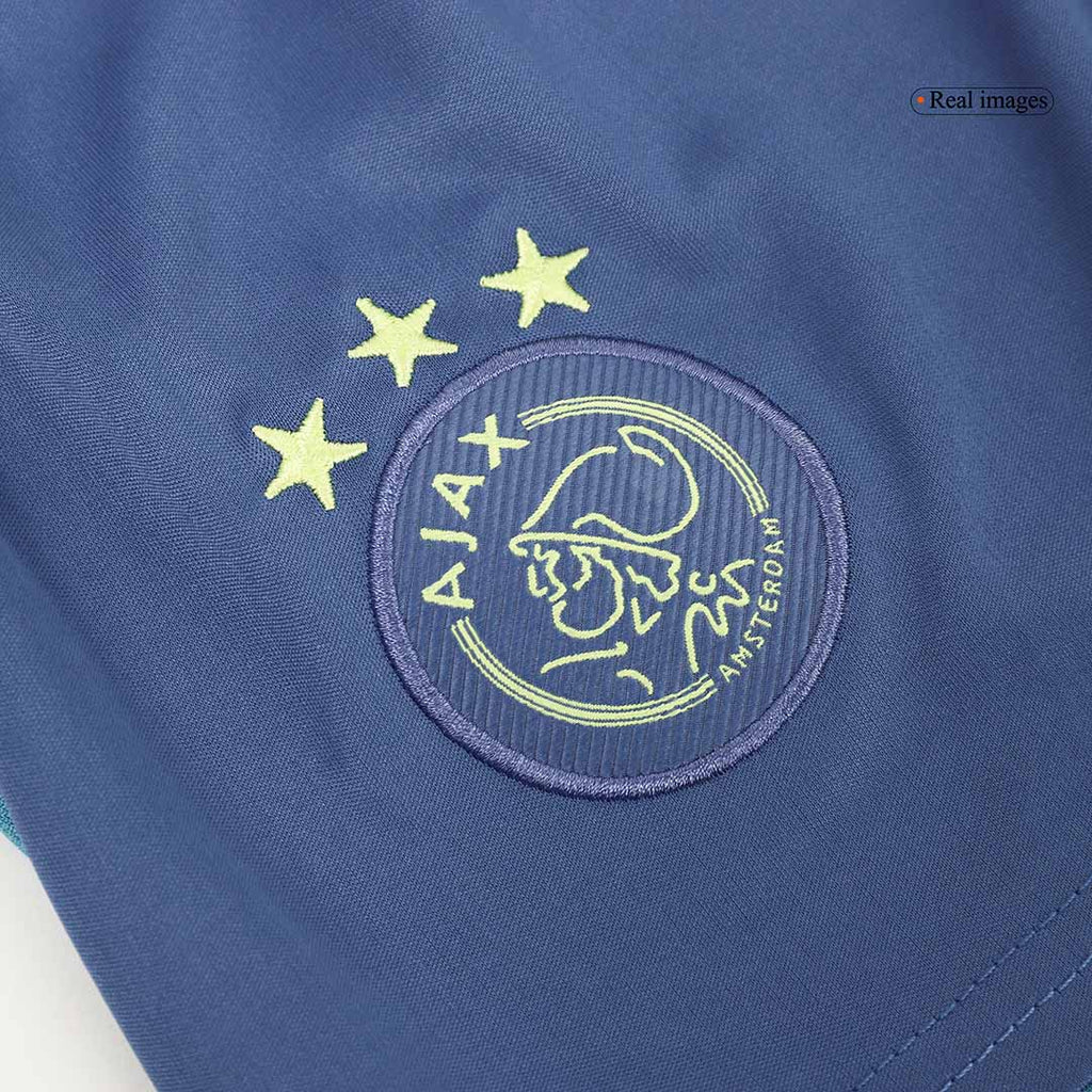 Tenue de football extérieure de l'Ajax pour enfant (maillot + short) 2024/25