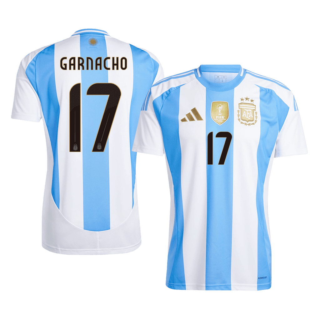 Argentina GARNACHO #17 Home Soccer Jersey 2024 - Football Shirt | SmartJerseys | Official Quality