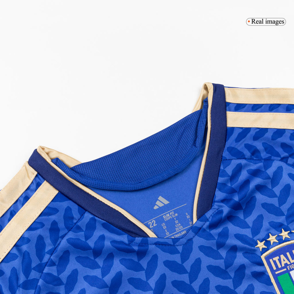 Kid's Italy Home Soccer Jersey Kit(Jersey+Shorts) 25/26 Blue