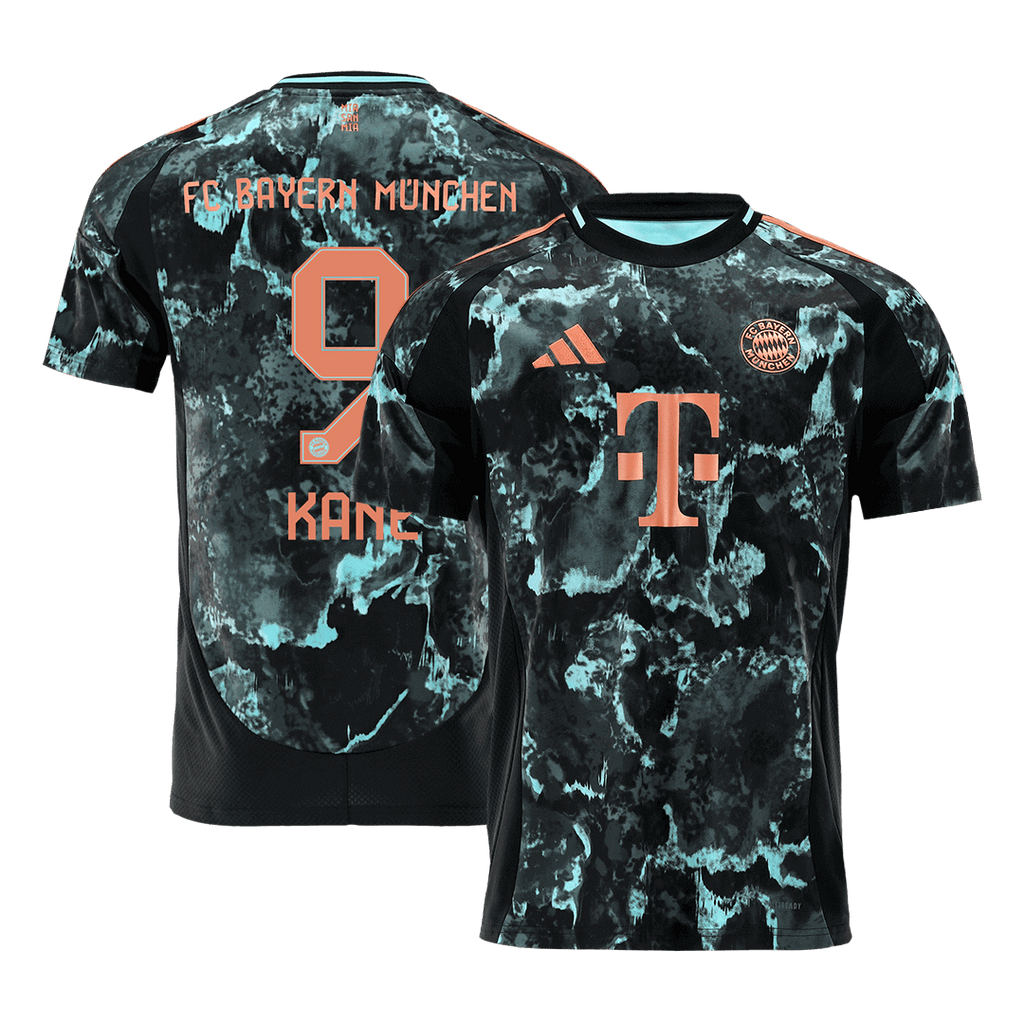 Bayern Munich KANE #9 Away Soccer Jersey 2024/25 - Football Shirt | SmartJerseys | Official Quality