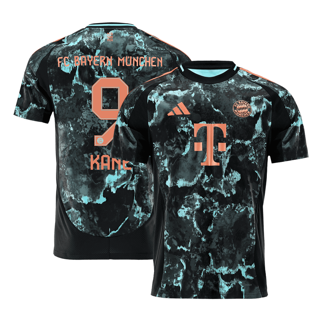 Bayern Munich KANE #9 Away Soccer Jersey 2024/25 - Football Shirt | SmartJerseys | Official Quality