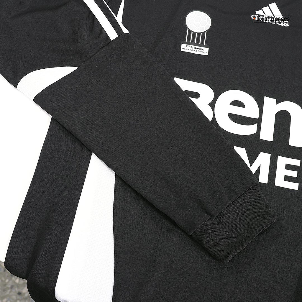 Real Madrid RAUL #7 Long Sleeve Away Soccer Jersey Retro 2006/07