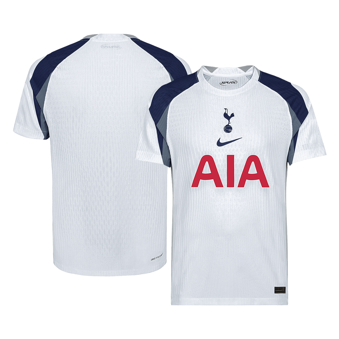 Authentic Tottenham Hotspur Home Soccer Jersey 2025/26 White
