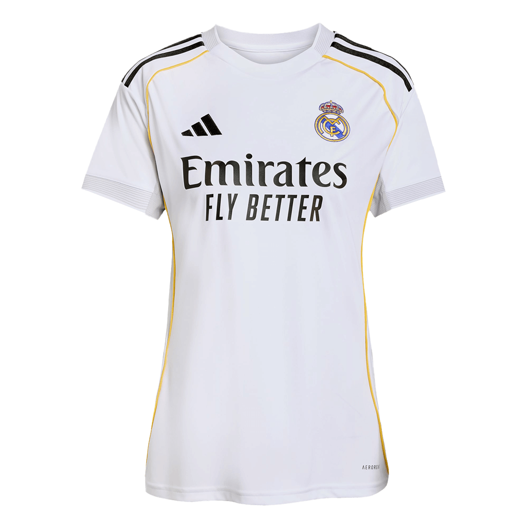 Women's Real Madrid Home Soccer Jersey 2025/26 - Football Shirt | SmartJerseys | Official Quality