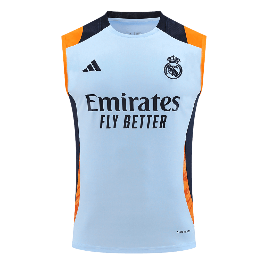 Real Madrid Pre-Match Sleeveless Jersey 2024/25 - Football Shirt | SmartJerseys | Official Quality