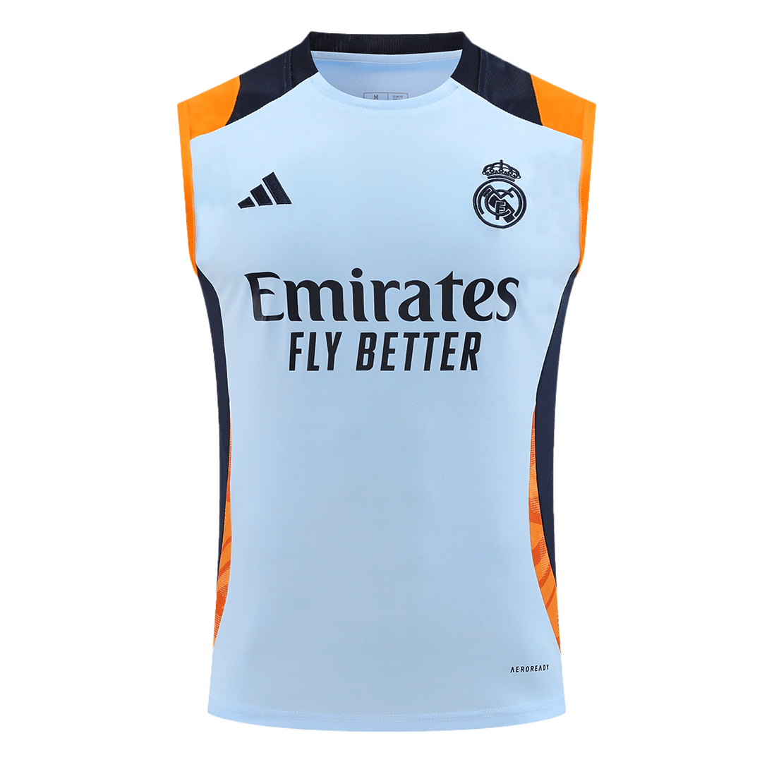 Real Madrid Pre-Match Sleeveless Jersey 2024/25 - Football Shirt | SmartJerseys | Official Quality