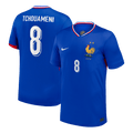 TCHOUAMENI #8 France Euro Home Soccer Jersey 2024 Blue - Football Shirt | SmartJerseys | Official Quality